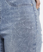 Light Floral Jeans, Denim, original image number 2