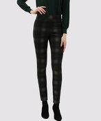 New-Classic Plaid Pants, Black, original image number 0