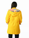 Hooded Raincoat , Yellow, original image number 1