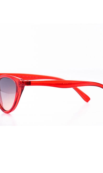 Cat Eye Sunglasses, Red, original