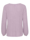 Balloon Sweater, Lavender, original image number 1