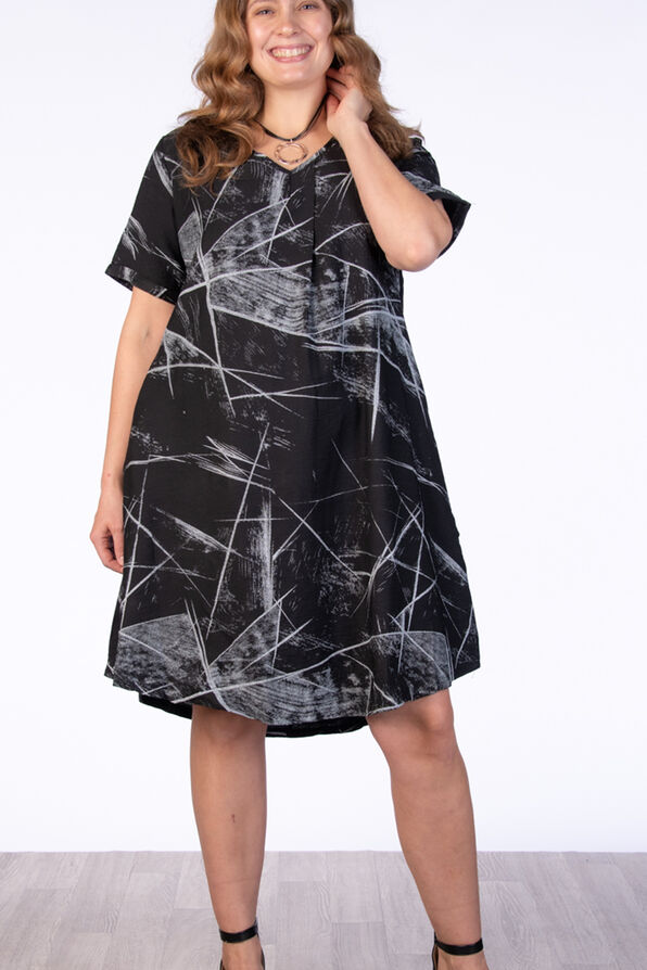 Abstract Dress, Black, original image number 1