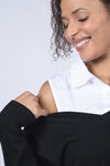 TRI Faux Shirt Collar, White, original image number 0