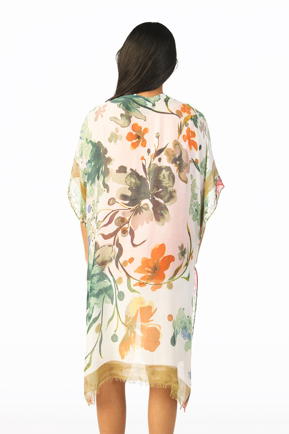 Summer Cotton Kimono, Lime, original image number 1