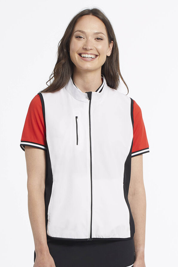 Golf Tennis Vest, White, original image number 0