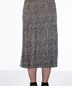 Fantastic Pleated Twirl Skirt , Brown, original image number 1