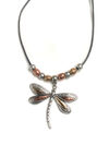 Pretty Dragonfly Necklace Set, Multi, original image number 0