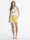 Vacay Shorts, Yellow, original image number 0