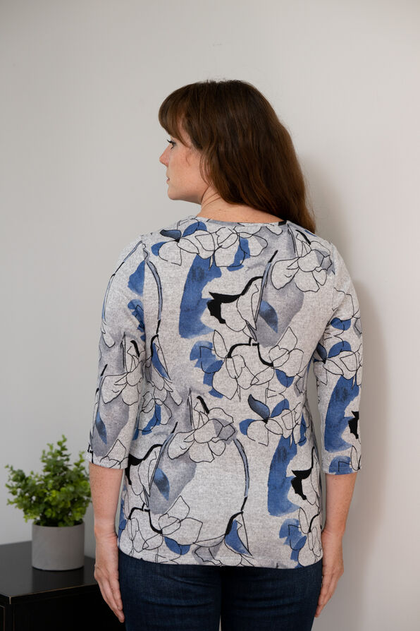 Deluxe Brilliant Autumn Shirt, Blue, original image number 2