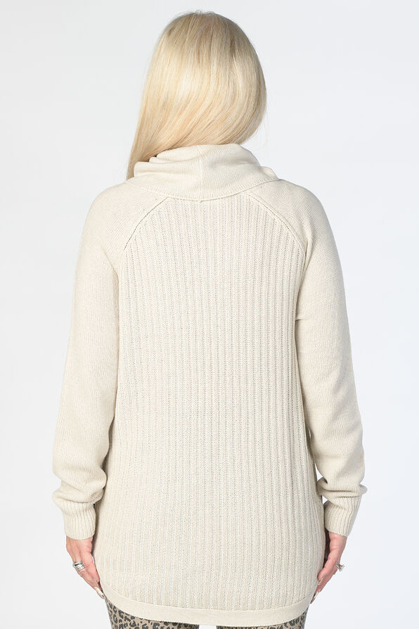Chic-Fantastic Sweater, Beige, original image number 4