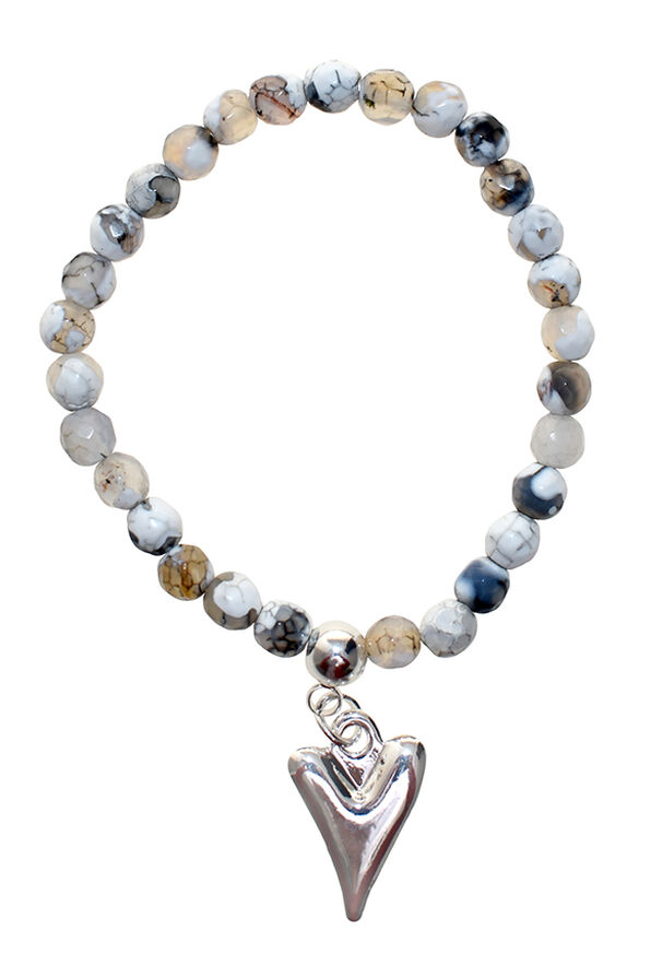Marbled Charm Bracelet, Multi, original image number 0