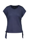 Cap Sleeve T-Shirt with Side Ties, , original image number 1