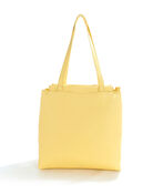 Vegan Leather Double Duty Tote, Yellow, original image number 4