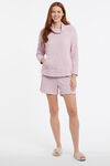 Boucle 3-Piece Knit PJ Set , Pink, original image number 2