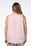 Solid Luxe Blouse, Pink, original image number 2