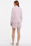 Boucle 3-Piece Knit PJ Set , Pink, original image number 3