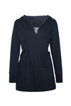 Ultra Soft Hooded Cardigan with Drawstring Waist, , original image number 3