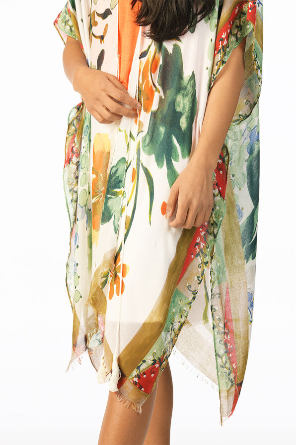 Summer Cotton Kimono, Lime, original image number 2