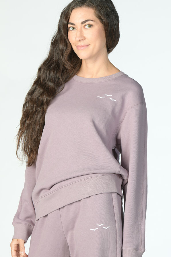 Ultra-Soft Air Sweatshirt, Lavender, original image number 0