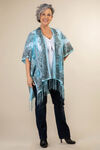 Perfect in Paisley Kimono, Turquoise, original image number 0