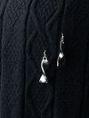 Twist Necklace Set, Silver, original image number 1