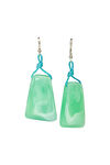 Turquoise Stone Drop Earring, Turquoise, original image number 0