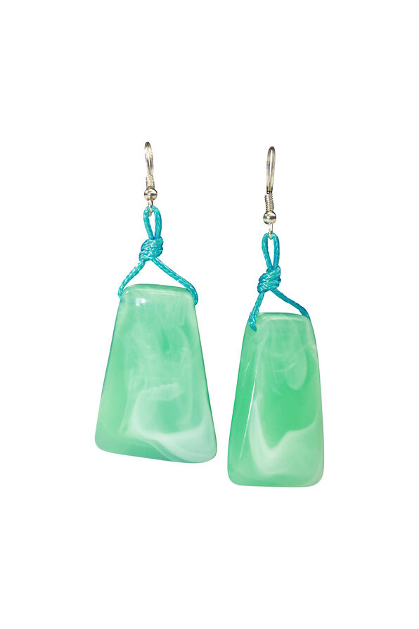 Turquoise Stone Drop Earring, Turquoise, original image number 0