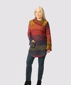 Space-Dye Groove Sweater, Multi, original image number 1