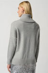 Cowl Neck Sweater, Grey, original image number 1