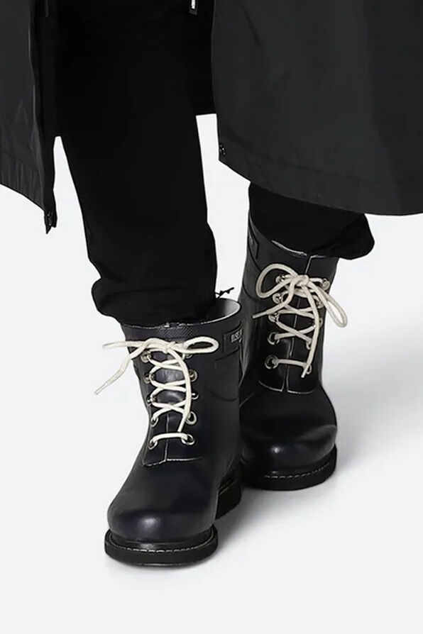 Natural Rubber Rain Boots , Black, original image number 3