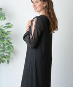 Timeless Classic Black Dress, Black, original image number 1