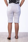 Stretch Shorts, White, original image number 2