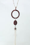 Flapper Necklace, Red, original image number 1