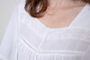 100% Cotton Full Length Nightgown, White, original image number 2