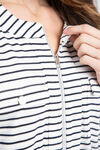 Striped Jacket , White, original image number 4