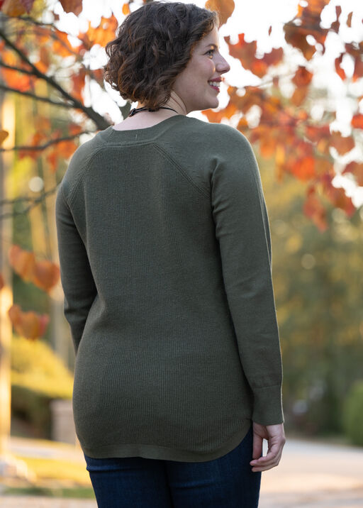 Yarn Recycled Sweater , Olive, original