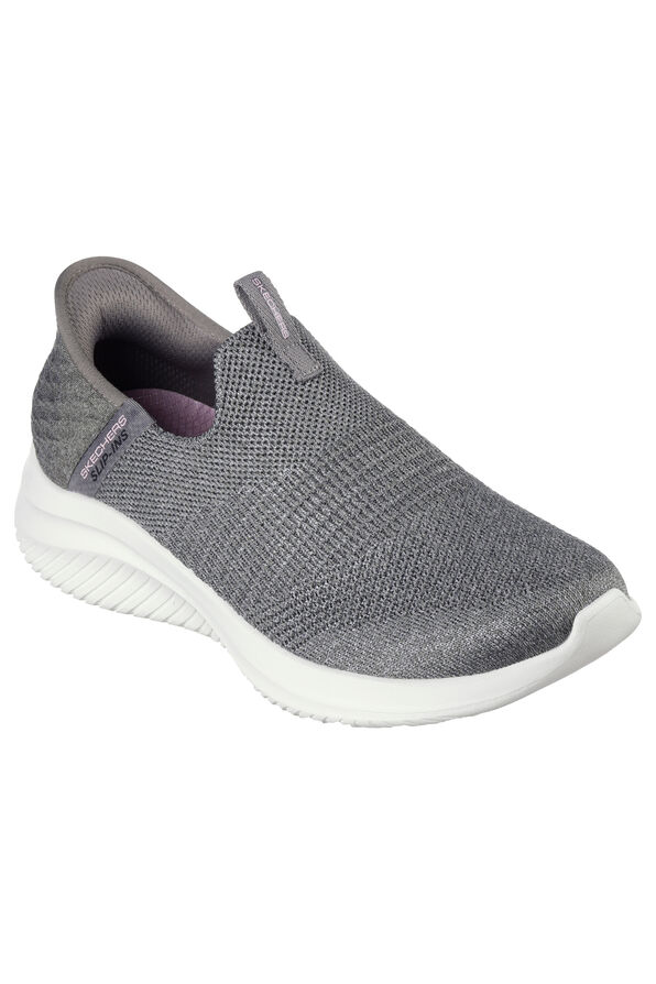 Ultra Flex 3 Smooth Step Sneaker, Grey, original image number 1