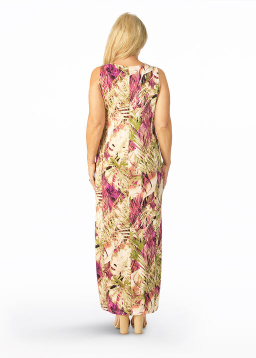 Floral Keyhole Maxi Dress, Pink, original