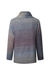 Ombre Knit Sweater with Cowl Neck, Multi, original image number 1