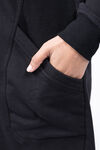 Knee Length Sweater Dress , Black, original image number 2