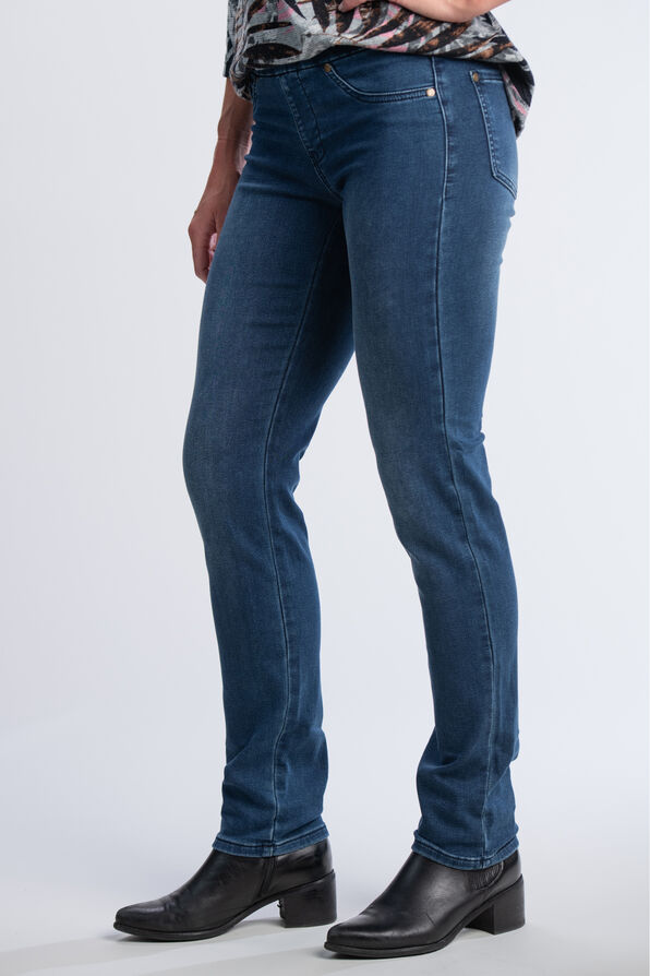 Pull-On Liette Jeans , Denim, original image number 2