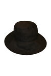 Packable Wide Brim Golf Bucket Hat, Black, original image number 0