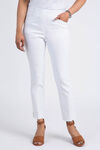 Pull-On Ankle Pant, White, original image number 0