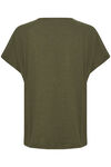 Kaffe Abela T-Shirt, Green, original image number 1