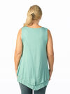 Tiered Blouse, Green, original image number 1