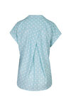 Polka Dot Camp Shirt, Blue, original image number 1