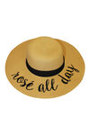 Rose All Day Floppy Sun Hat, Natural, original image number 0
