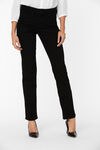 Marilyn Straight Jeans, Black, original image number 4
