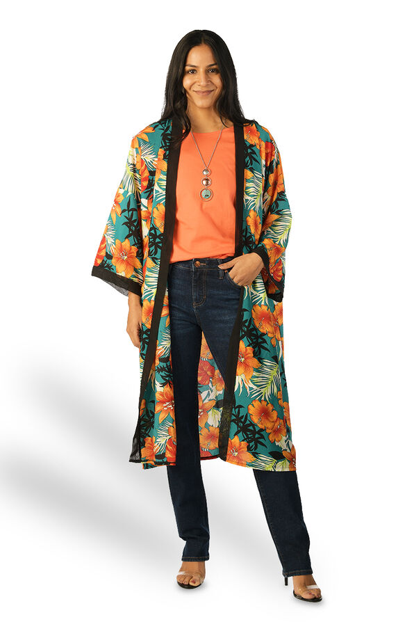 Floral Kimono, , original image number 1