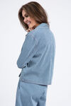 Button-Up Jacket, Blue, original image number 3